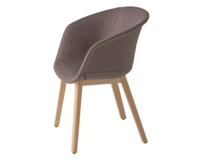 DUNK 1195M - Upholstered fabric chair with armrests _ Et al.